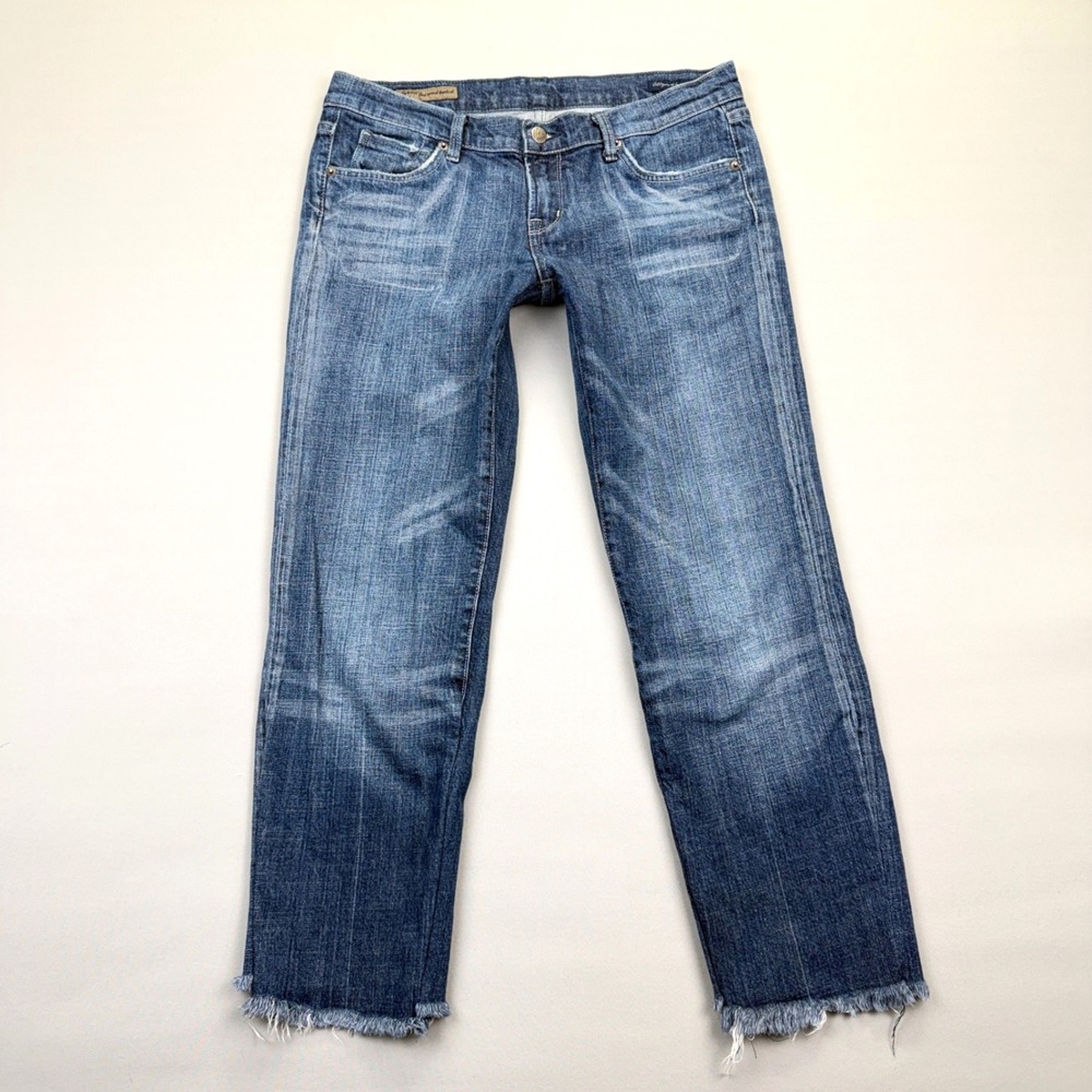 Citizens Of Humanity Kelly Low Waist Bootcut Size 30 Stretch Blue Y2K Jeans